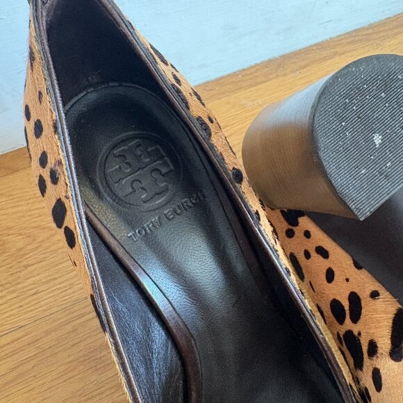 Tory Burch Rae Pump Cheetah Calf Hair - Picture 6 of 8